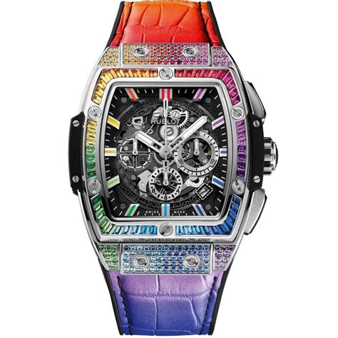 hublot spirit of big bang titanium rainbow 42mm|Hublot spirit of big bang.